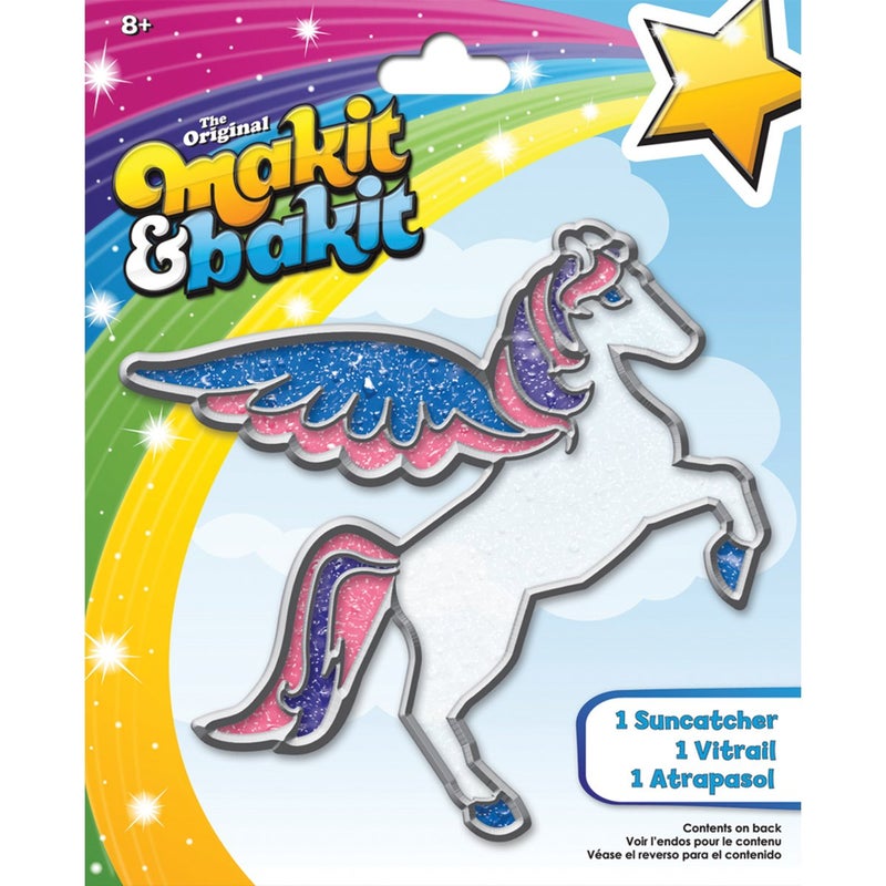 مجموعة ColorBok TB-61821 Makit and Bakit Suncatcher، بيغاسوس